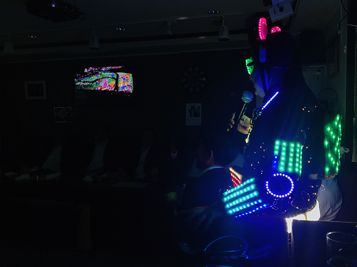 LEDものまね